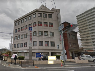 大津市粟津町の事務所の周辺