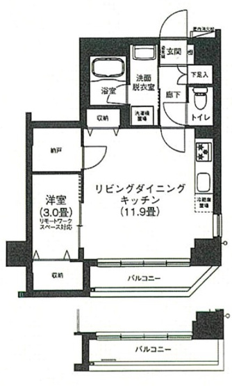 【間取り】 | アイルプレミアム押上ノルド