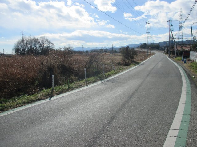 【前面道路含む現地写真】 | 大里郡寄居町 大字用土 1000万 土地