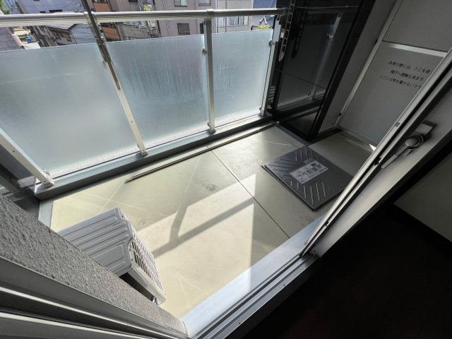 CITY SPIRE難波サウスタワーのバルコニー