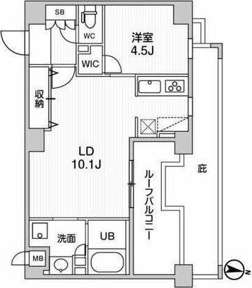 【間取り】 | ＡＬＴＥＲＮＡ菊川Ⅱ