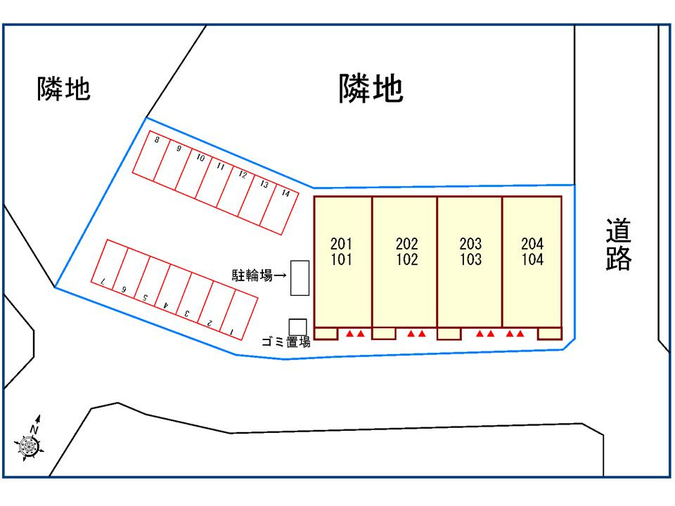 エスペランサの駐車場|駐車場