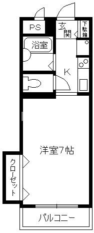 ジュネス新在家の間取り