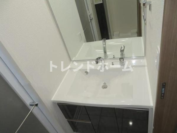 リーガル南久宝寺Ⅱの独立洗面台|選べる家電プランあり！！