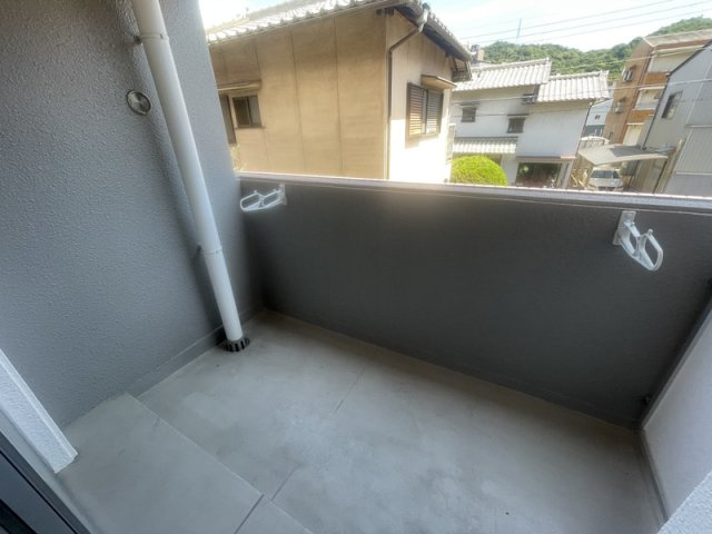 シャトー三和青山のバルコニー