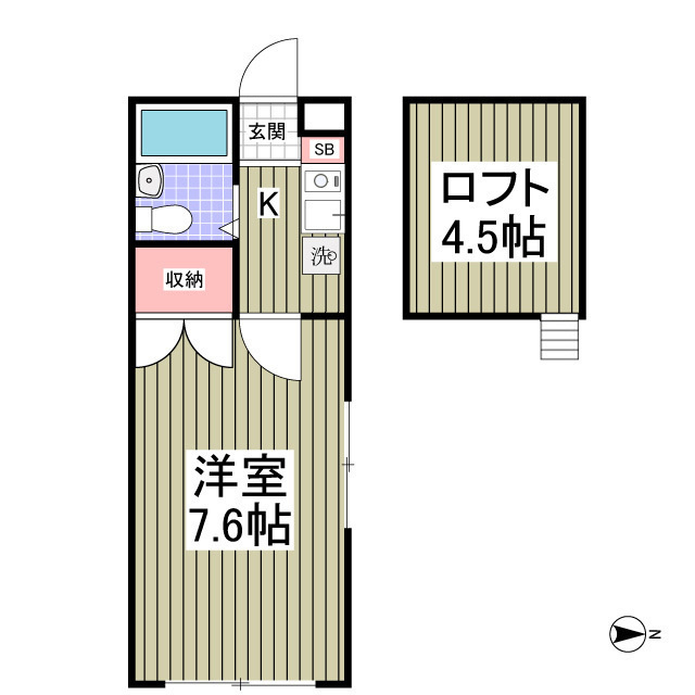エスペラントイケダの間取り