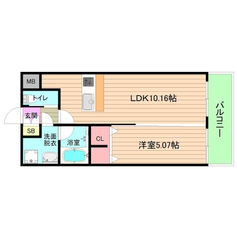 プレジオ城東中央の間取り