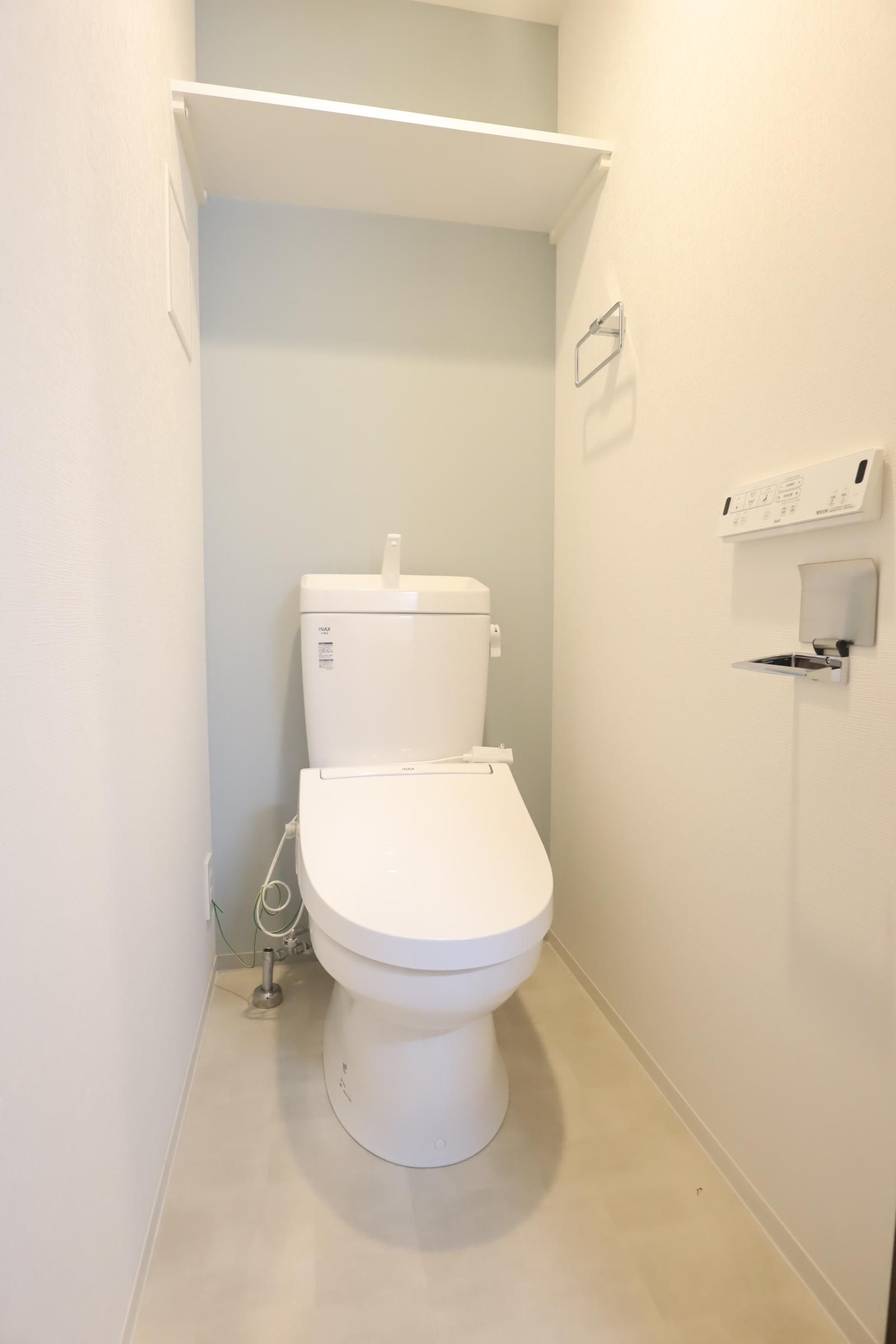 大阪市城東区今福西５丁目の賃貸マンションのトイレ