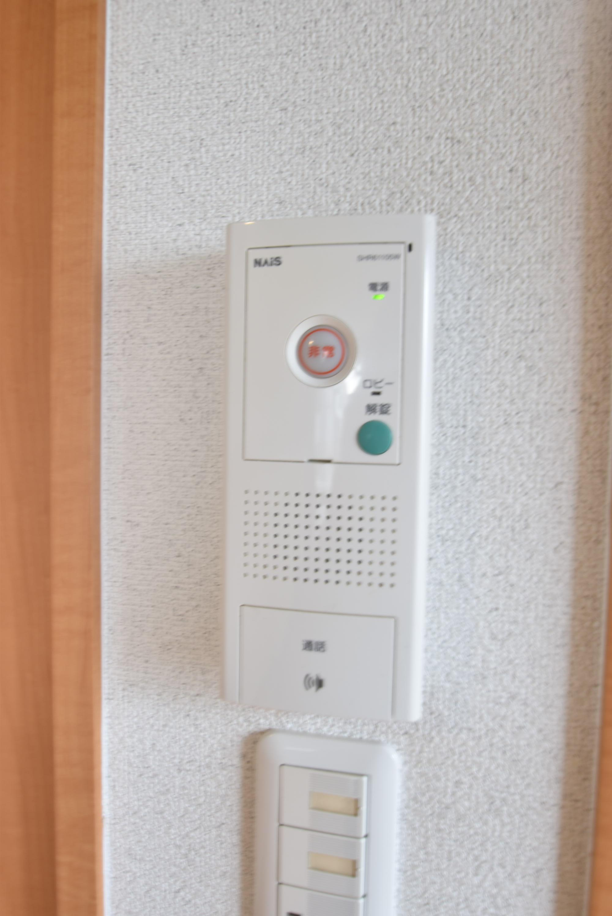大阪市城東区中央３丁目の賃貸マンションのセキュリティ