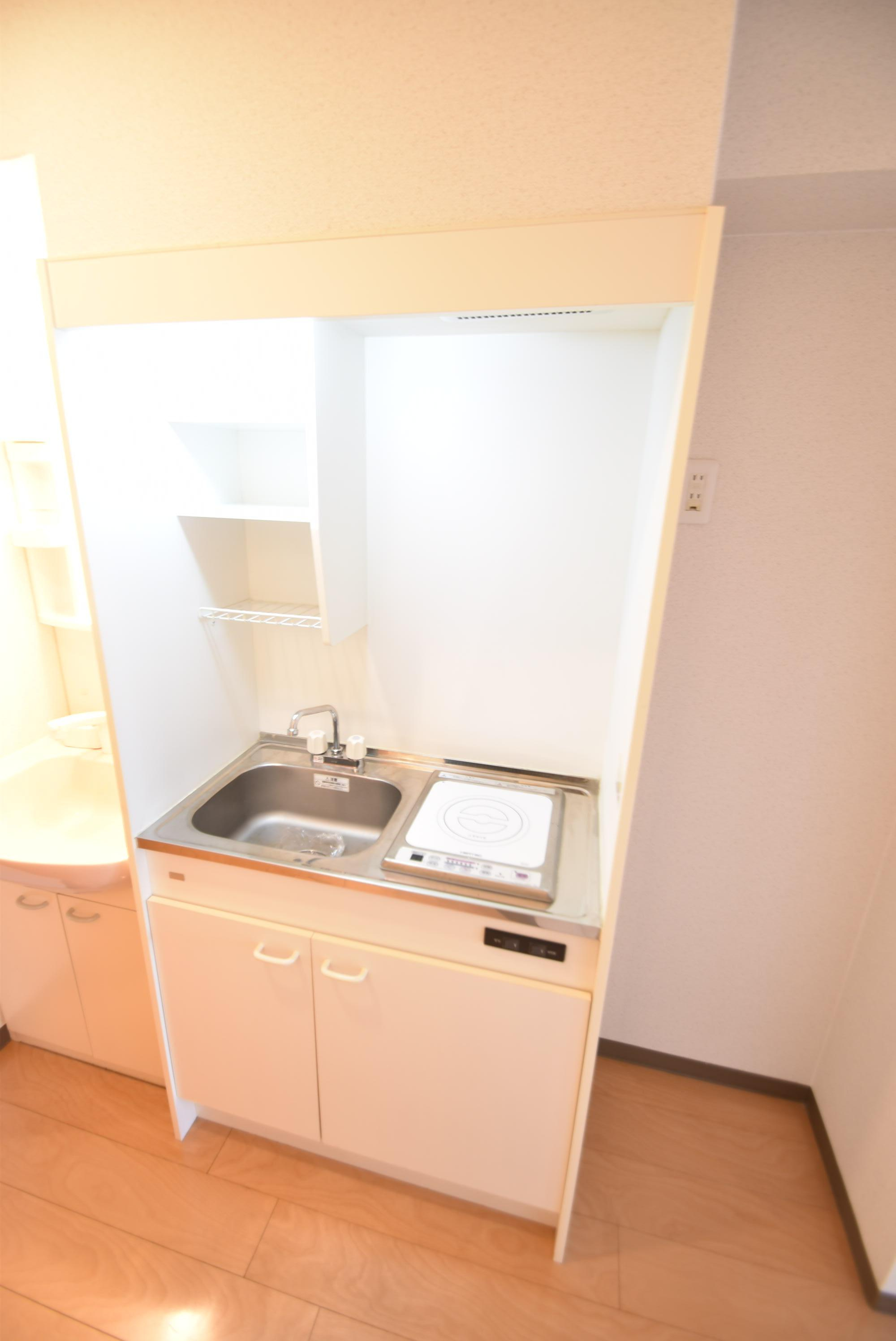 大阪市城東区中央３丁目の賃貸マンションのキッチン