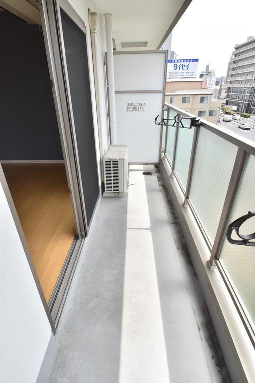 大阪市城東区野江１丁目の賃貸マンションのバルコニー
