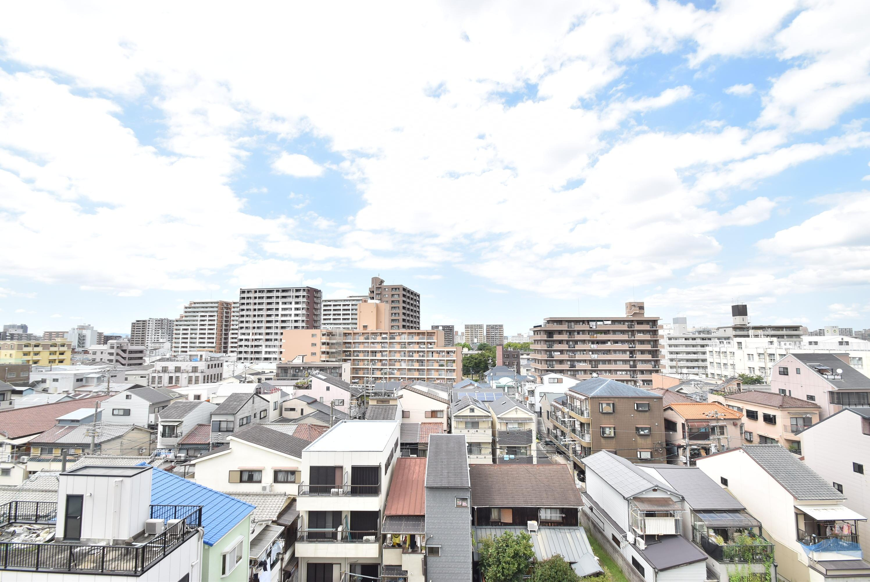 大阪市城東区今福西４丁目の賃貸マンションの展望