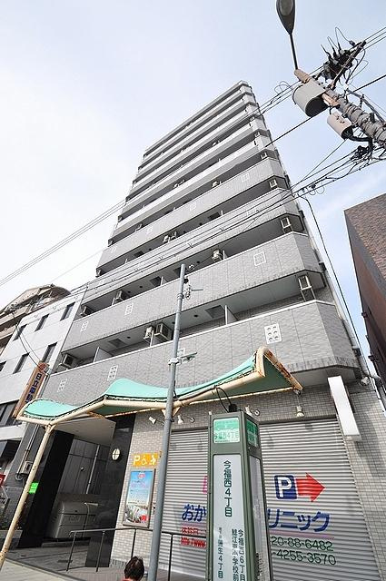 大阪市城東区今福西４丁目の賃貸マンションの外観