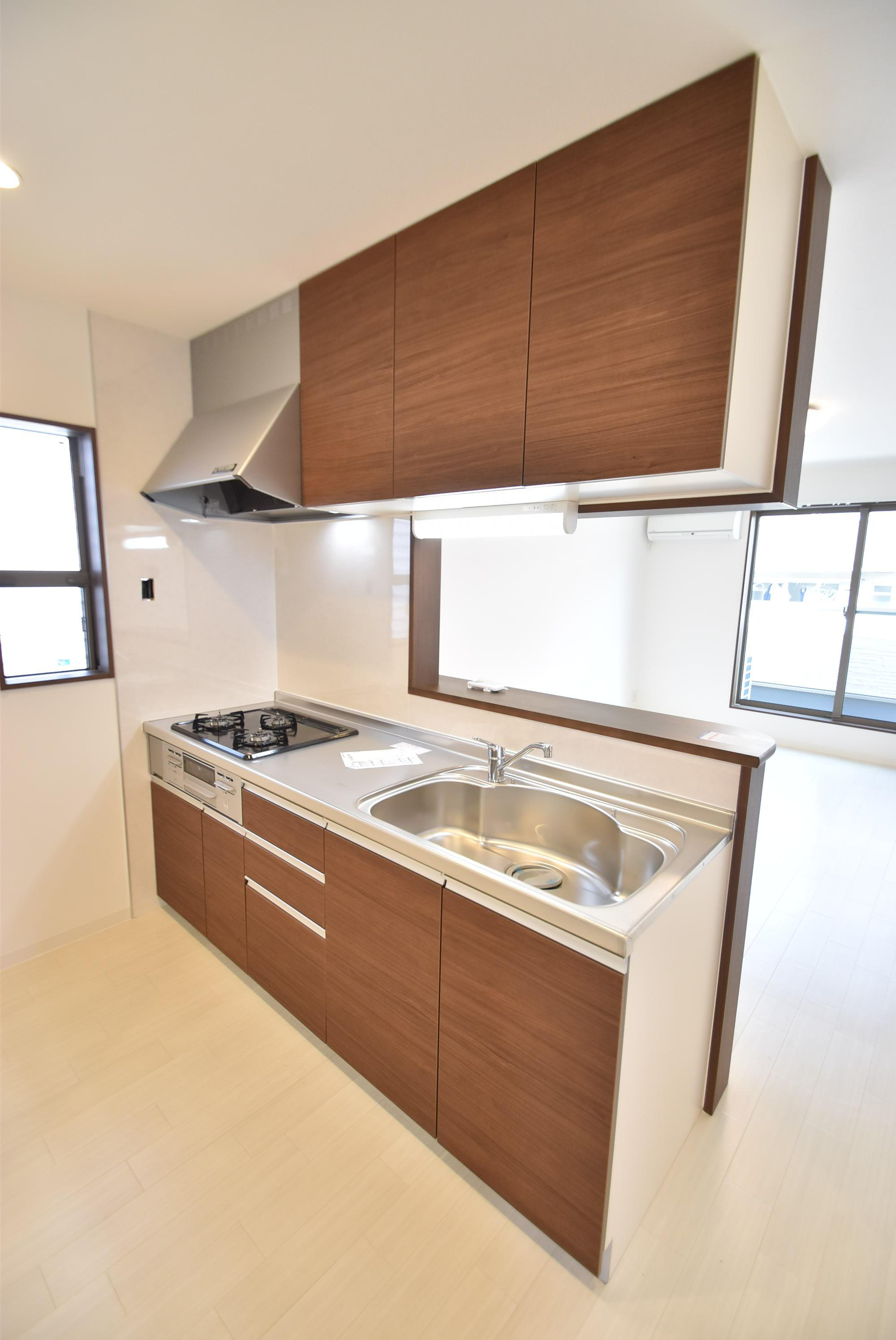 大阪市城東区蒲生２丁目のアパートのキッチン