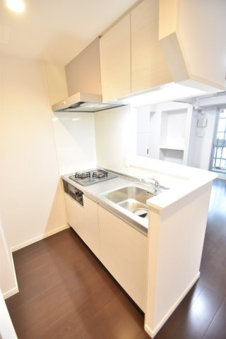 大阪市城東区蒲生３丁目の賃貸マンションのキッチン