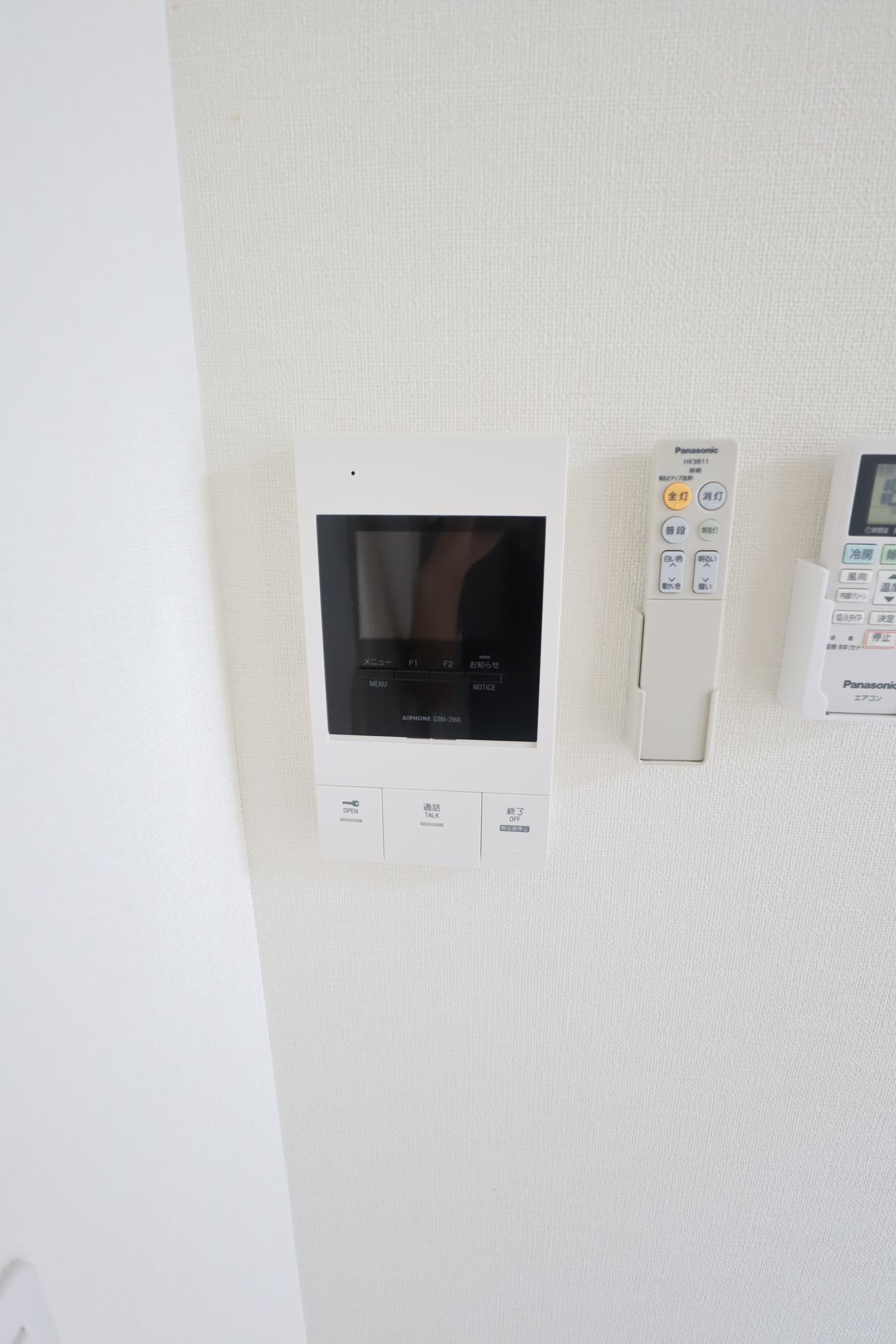 大阪市都島区御幸町２丁目のアパートのセキュリティ