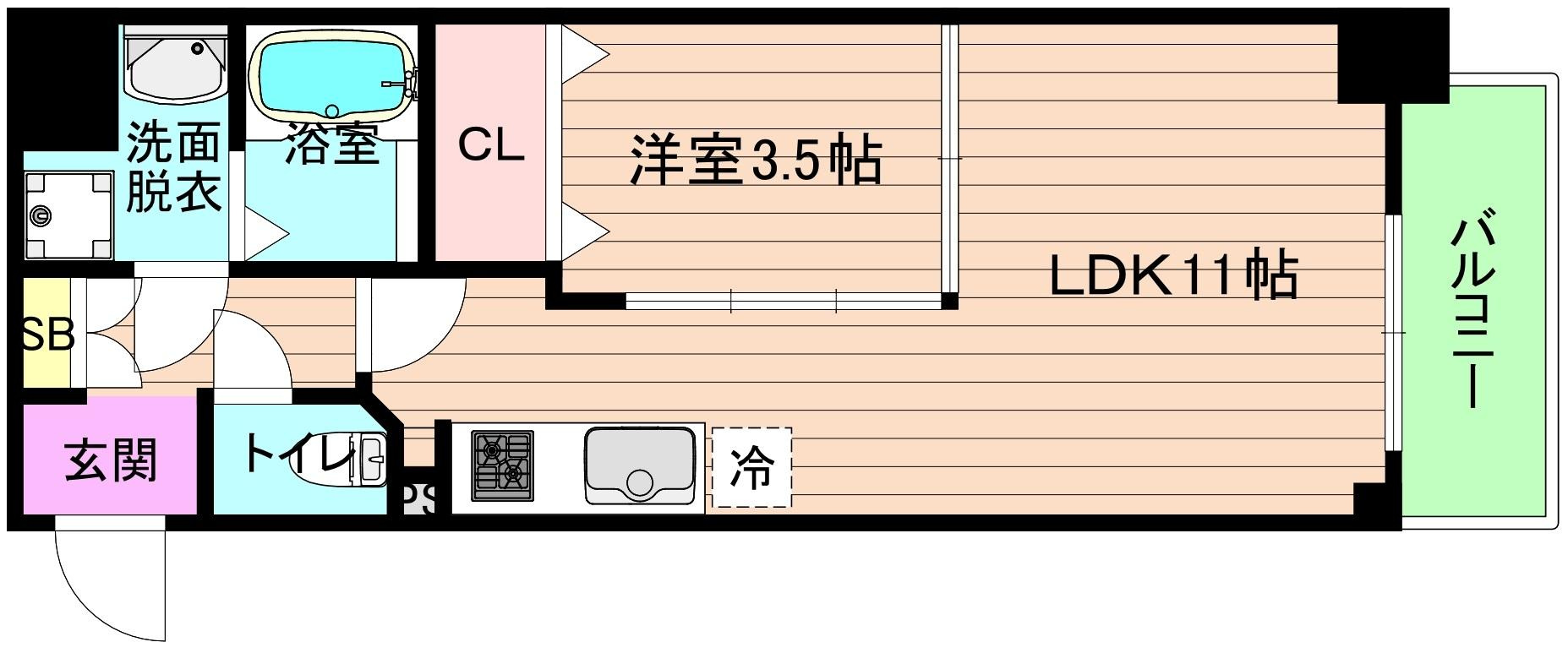 大阪市都島区片町１丁目の賃貸マンション