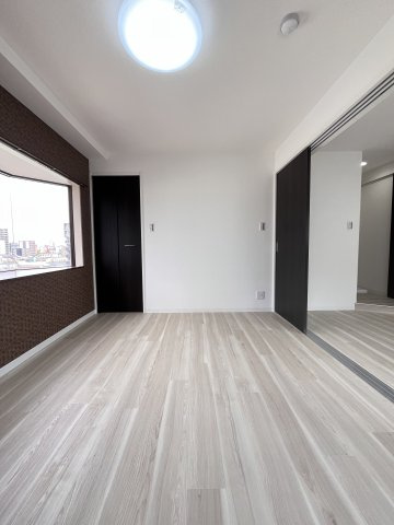 大阪市都島区都島北通２丁目の賃貸マンションの寝室