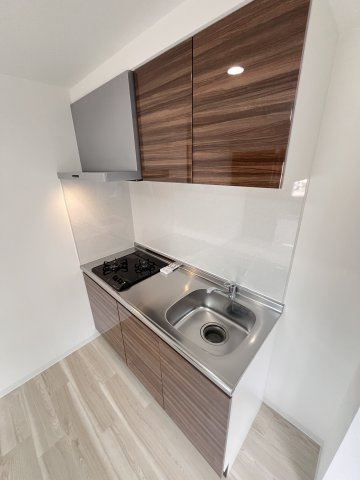 大阪市都島区都島北通２丁目の賃貸マンションのキッチン