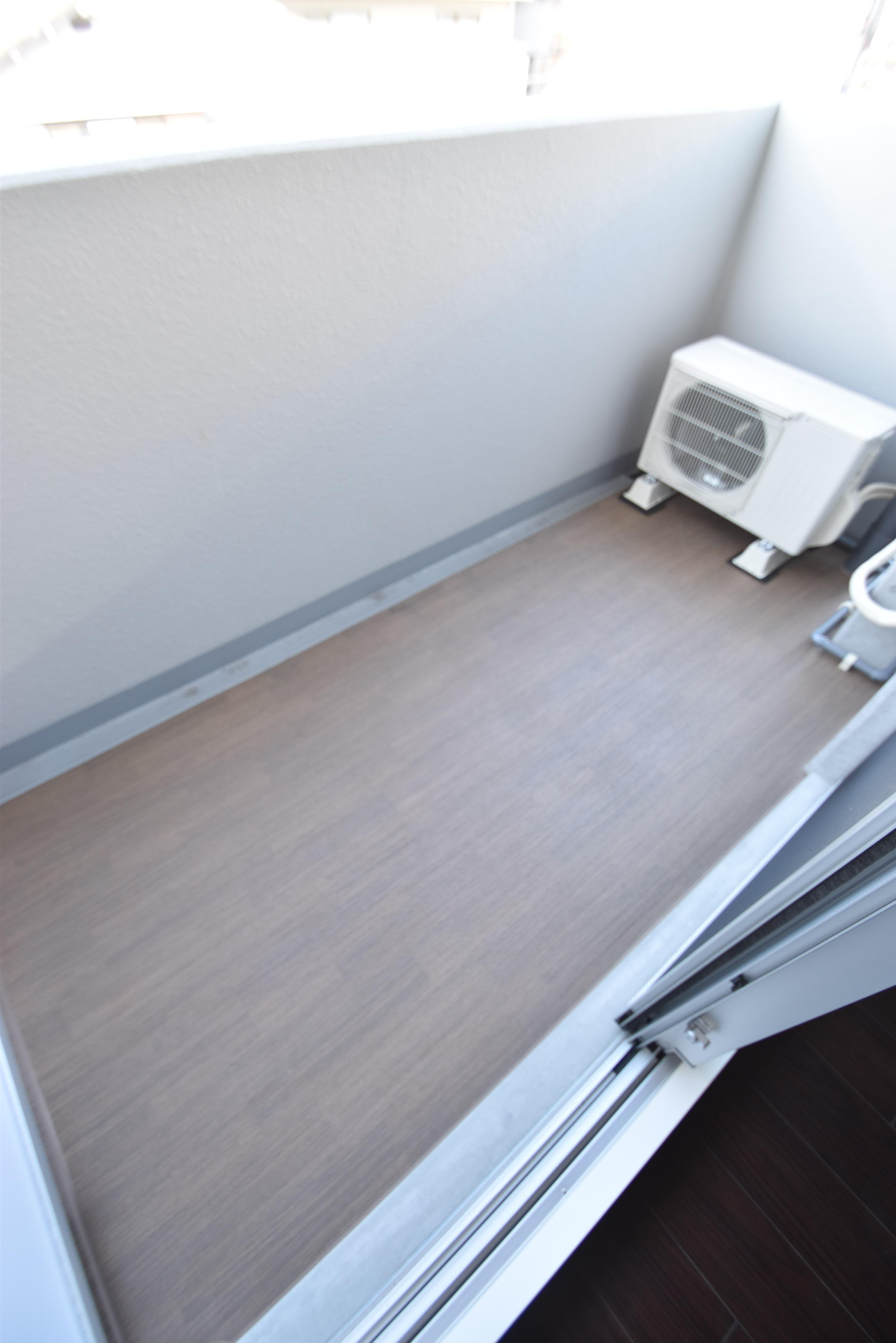 大阪市都島区中野町２丁目の賃貸マンションのバルコニー