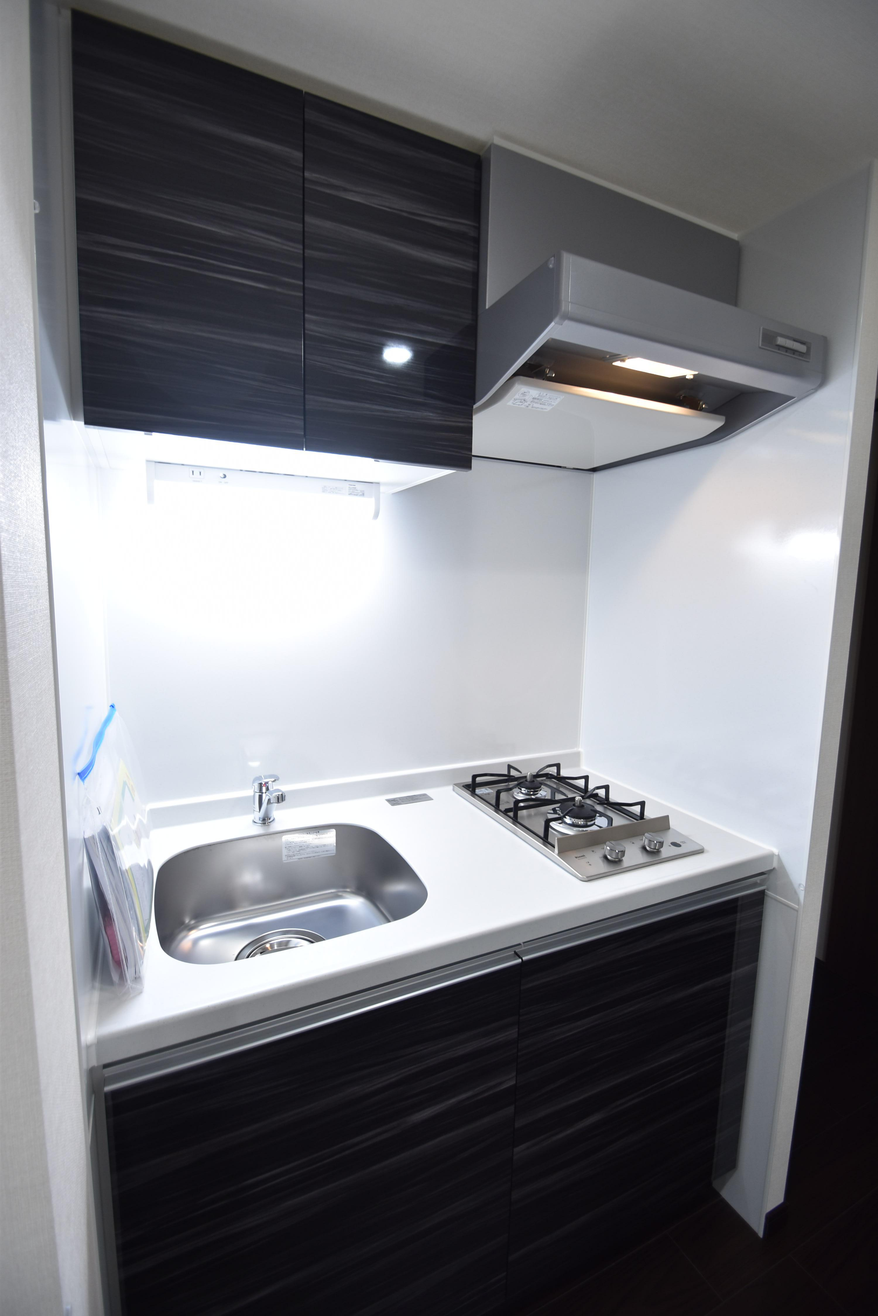 大阪市都島区中野町２丁目の賃貸マンションのキッチン