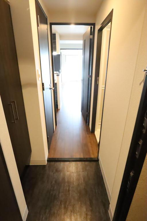 大阪市都島区御幸町１丁目の賃貸マンションの玄関