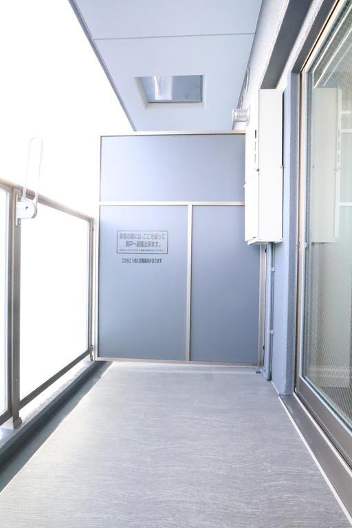 大阪市都島区御幸町１丁目の賃貸マンションのバルコニー