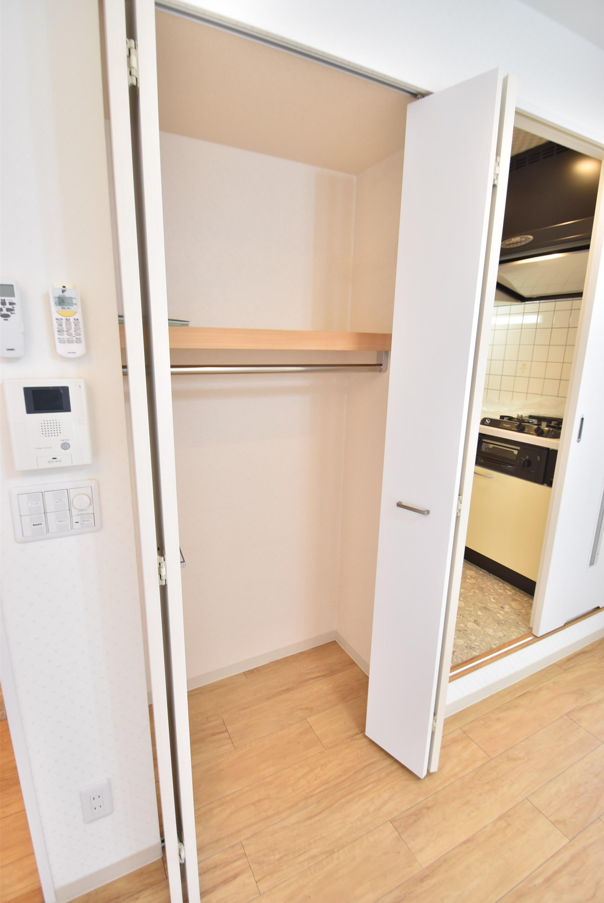 大阪市城東区蒲生３丁目の賃貸マンションの収納