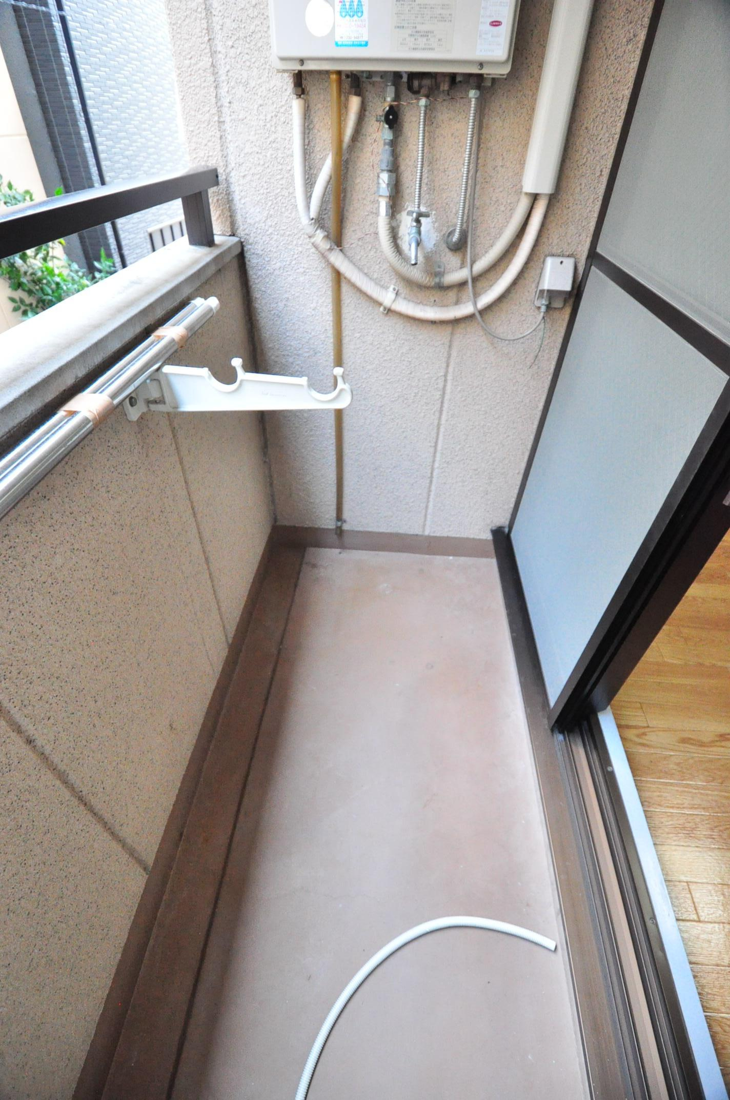 大阪市城東区鴫野西３丁目の賃貸マンションのバルコニー