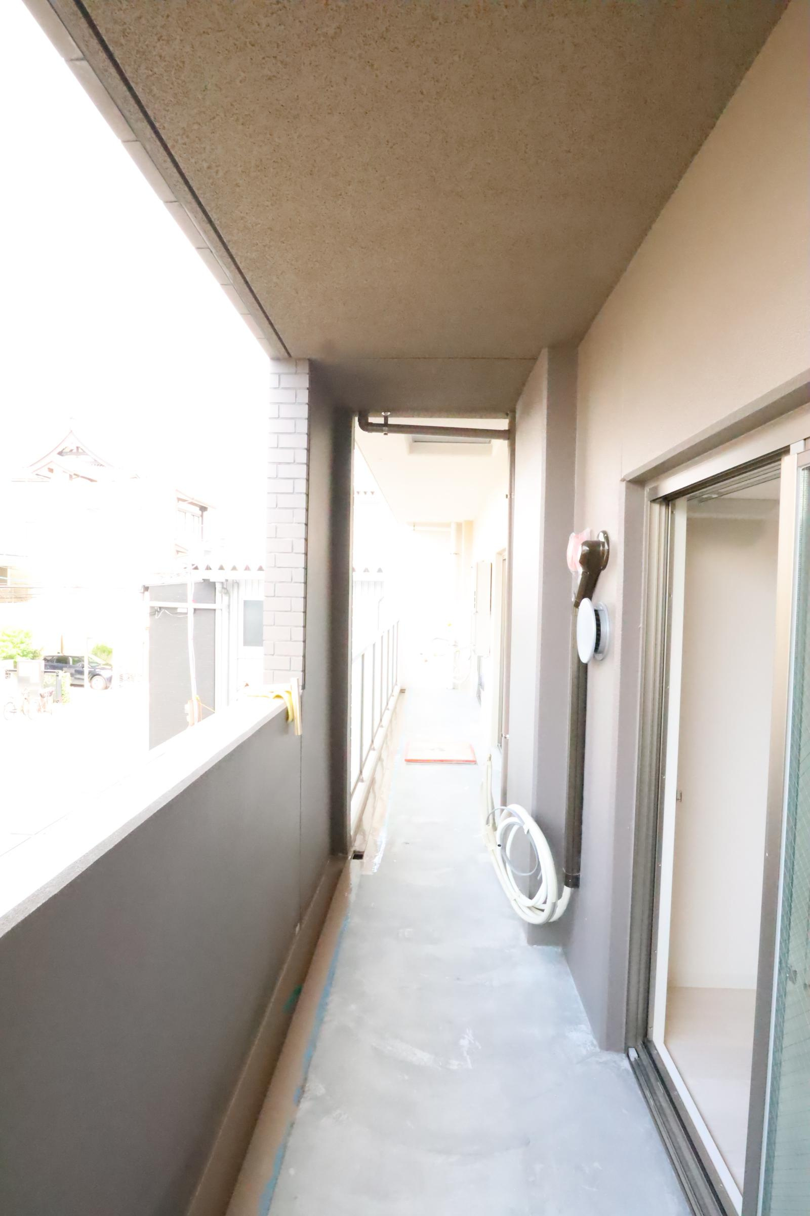 大阪市都島区内代町１丁目の賃貸マンションのバルコニー