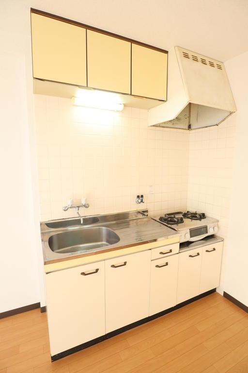 大阪市城東区天王田の賃貸マンションのキッチン