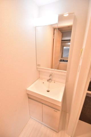 大阪市城東区成育１丁目の賃貸マンションの洗面所