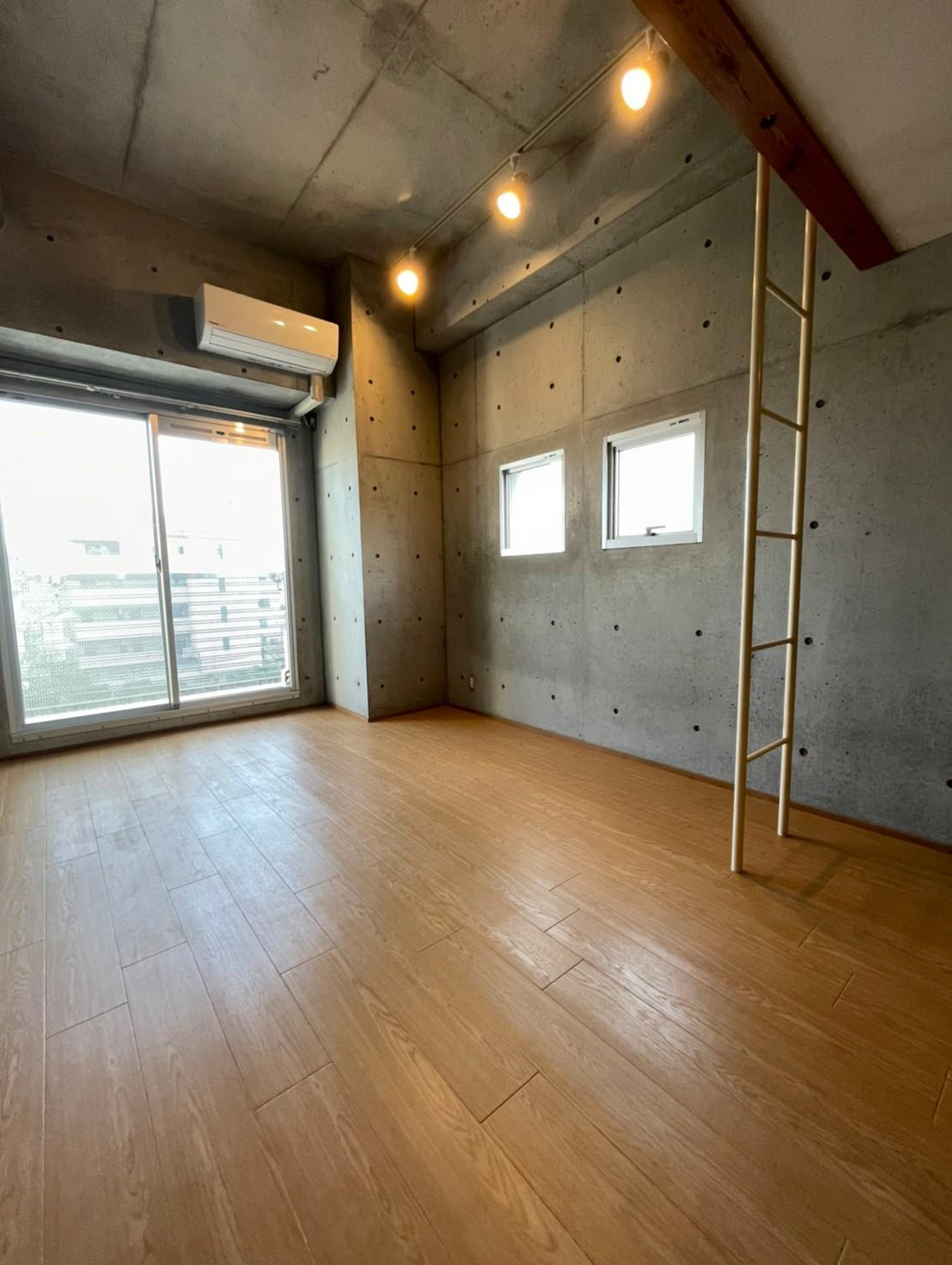 大阪市城東区新喜多１丁目の賃貸マンションの寝室