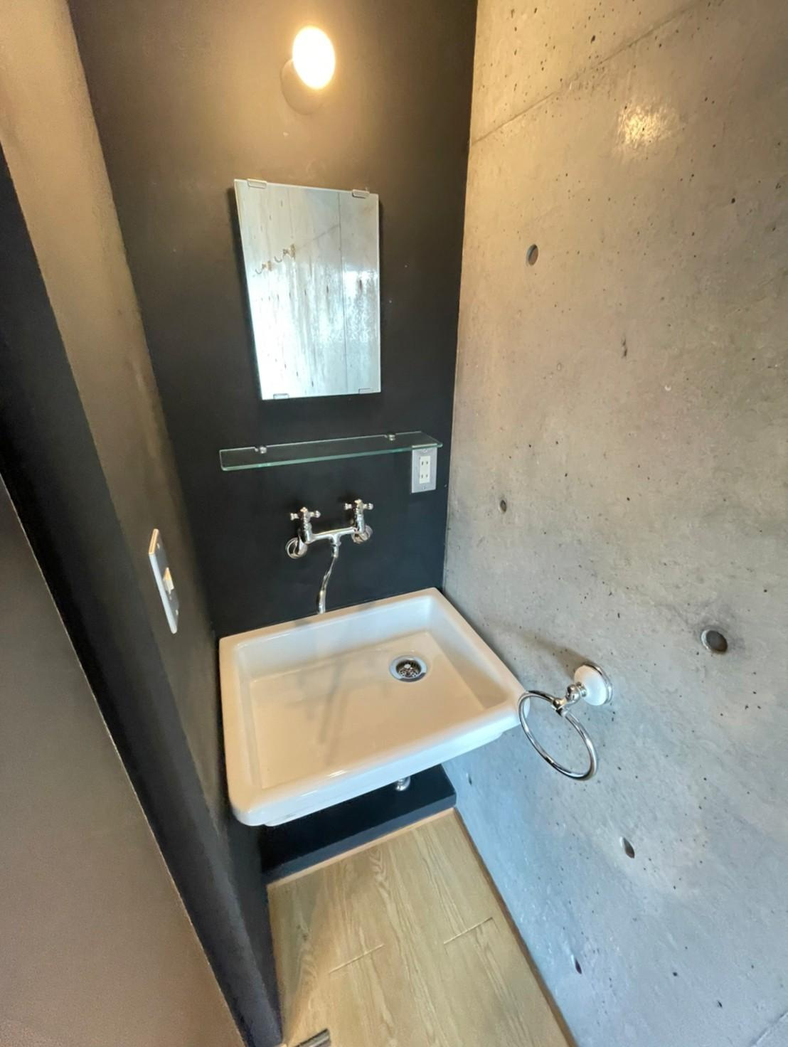 大阪市城東区新喜多１丁目の賃貸マンションの洗面所