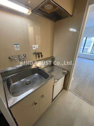 南森町ハイツのキッチン|使いやすいキッチンです