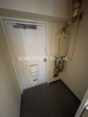 南森町ハイツの玄関|シンプルで使いやすい玄関です