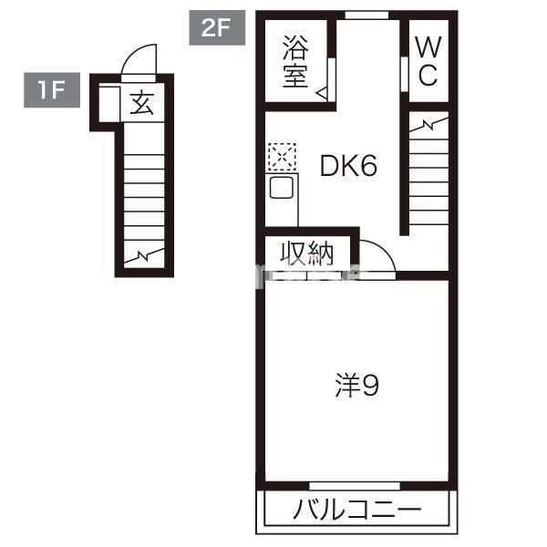 アリビオの間取り