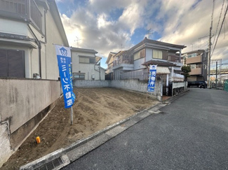 【外観】 | 河内山本駅歩いて約6分  建築条件なし土地  土地面積 約27.1坪