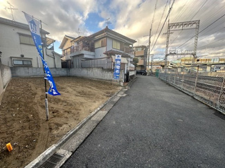 【展望】 | 河内山本駅歩いて約6分  建築条件なし土地  土地面積 約27.1坪