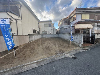 【外観】 | 河内山本駅歩いて約6分  建築条件なし土地  土地面積 約27.1坪