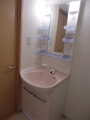 グランディールナギサワの洗面所