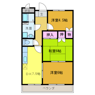 【間取り】 | サンクレスト大洲