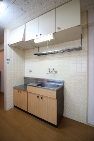 ステーションコーポのキッチン|きれいなキッチンです