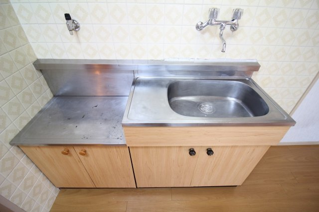 ステーションコーポのキッチン|お料理しやすいキッチンです