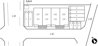 【駐車場】 | ラ・カーサ　西尾市寺津3丁目