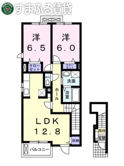 【間取り】 | ラ・カーサ　西尾市寺津3丁目