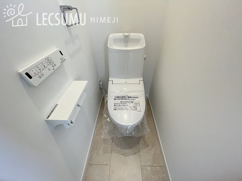 姫路市網干区田井D号地／新築戸建のトイレ