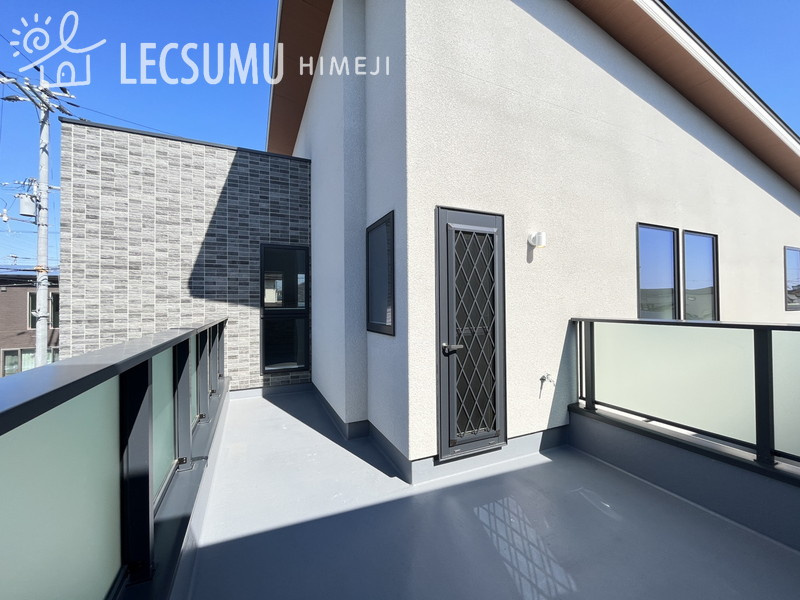 姫路市網干区田井D号地／新築戸建のバルコニー