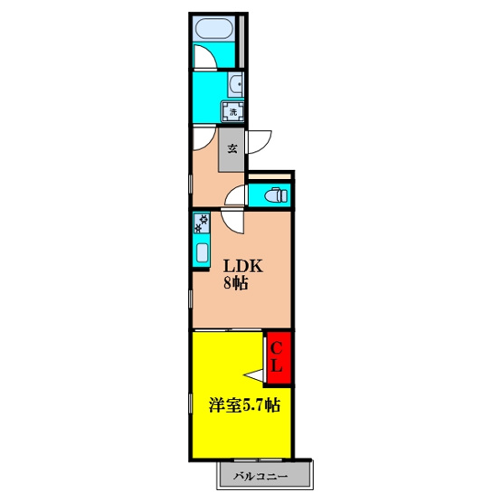【間取り】 | アールグレイコート上新庄