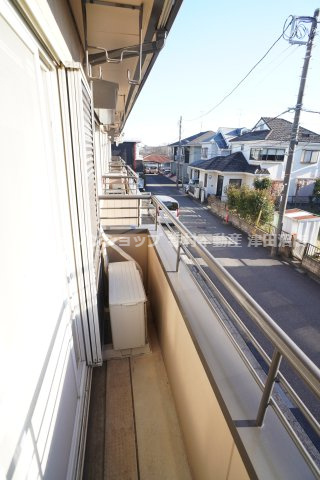 ファミーユ津田沼のバルコニー
